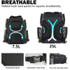 Large Storage, Saltwater Resistant Fishing Bags, Outdoor Multifunctional Box Tackle Bag for Fishing Camping Hiking Cycling Fishing Tackle Bag