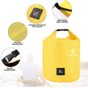 Waterproof Dry Bag 15L, Small Dry Bag for Kayaking, Beach, Boating, Camping, Fishing, Floating Bag