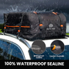 15 to 20 Cubic Expandable Rooftop Cargo Carrier Waterproof Car Top Carrier Soft-Shell Travel Storage Top Carrier Luggage Fits All Vehicle with/ Without Rack Bag