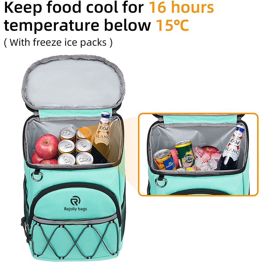 Cooler Backpack 26 Cans Insulated Leak Proof for Women Men Beach Camping Picnic Fishing Hiking Lunch Waterproof Cover Backpack