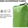 Waterproof Bag 5L Ultralight Dry Bags Kayaking Roll Top Compression Sack Keeps Gear Marine Backpack for Rafting Boating Swimming Camping