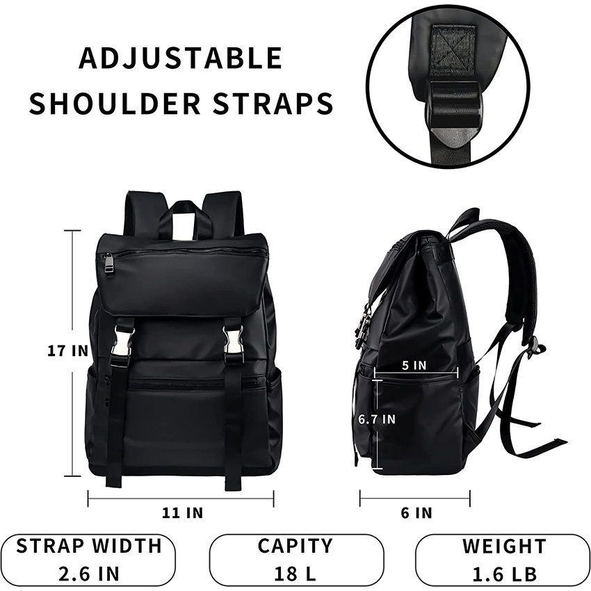 Laptop Backpack for Women Men Travel Work College School Bookbag Water Resistant Airline Approved with Computer Compartment Bag