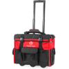 Rolling Tool Bag with Wheels Organizer Telescoping Handle 18" Wide Storage Organizer Bag Tool Bag