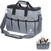 900d Heavy Duty Garden Storage Bag with Organizer and Pockets & Handlelong Adjustable Shoulder Strap Tool Bag