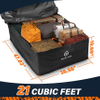 21 Cubic Feet Car Roof Bag & Rooftop Cargo Carrier, Heavy Duty Bag, 100% Waterproof Excellent Quality Rooftop Car Bag, Fits All Cars with/Without Rack Bag