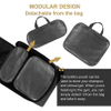 Hanging Toiletry Bag for Men, Water Resistant Hygiene Bag for Camping, Traveling, Gym and Fitness, Travel Accessories Toiletry Bag