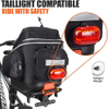 Quick-Release Mini Commuter Bike Trunk Bag Cycling Rear Seat Commuter Pack