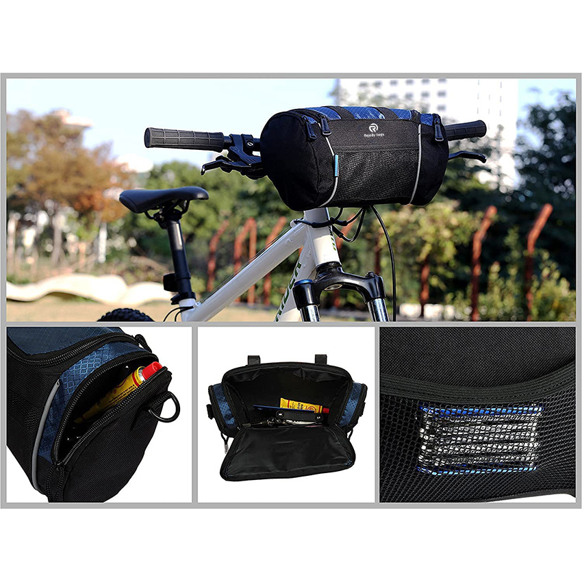 Big Capacity Bike Front Handlebar Bag Bicycle Basket Cycling Accessories Pack