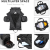 Large Water Resistant Weekender Bags Tote Duffle Bag with Shoe Compartment, Foldable Overnight Bag Luggage Suit Workout Duffel Bag