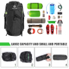 Lightweight Hiking Backpack Waterproof Running Backpack Water Pack for Cycling Music Festivals Hydration Backpack