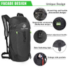 Lightweight Hiking Backpack Waterproof Running Backpack Water Pack for Cycling Music Festivals Hydration Backpack