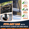 21 Cubic Feet Car Roof Bag & Rooftop Cargo Carrier, Heavy Duty Bag, 100% Waterproof Excellent Quality Rooftop Car Bag, Fits All Cars with/Without Rack Bag