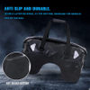 Dry Motorcycle Tail Bag 70L with Rope Straps and Inner Pocket Waterproof PVC 500d for Travel