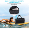 60L Extra Large Waterproof Duffle Travel Dry Duffel Bag Heavy Duty Bag with Durable Straps & Handles for Kayaking Paddleboarding Boating Rafting Fishing Bag