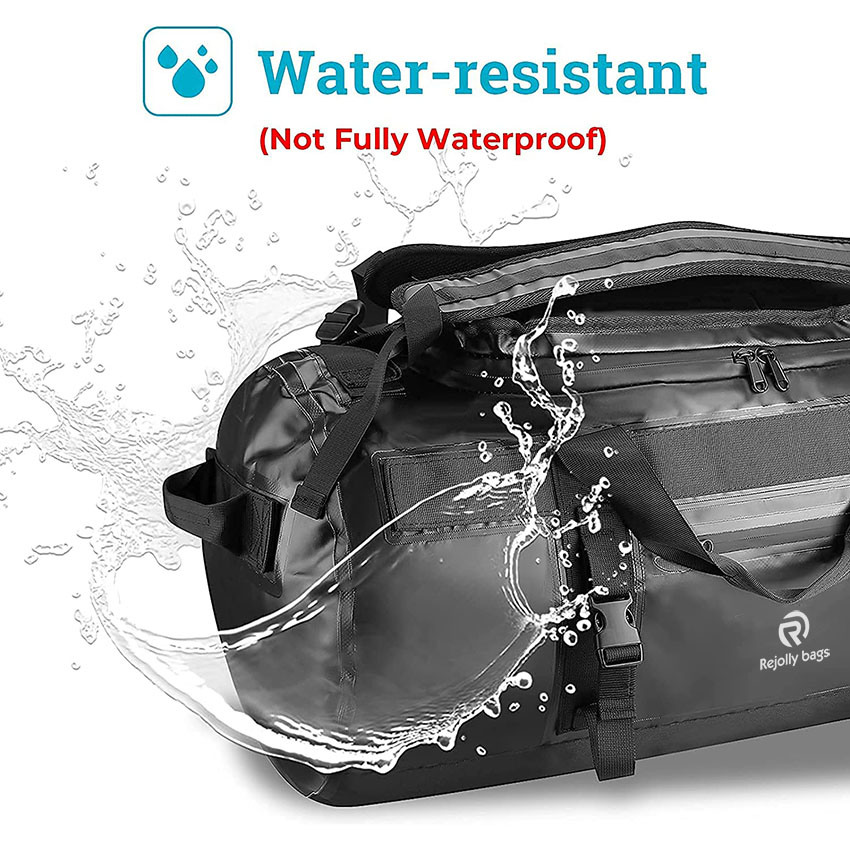 60L Waterproof Backpack Duffel Bag Dry Bag with Durable Straps & Handles for Water Sports Boating Kayaking Fishing Hiking Motorcycle Camping Travelling Bag