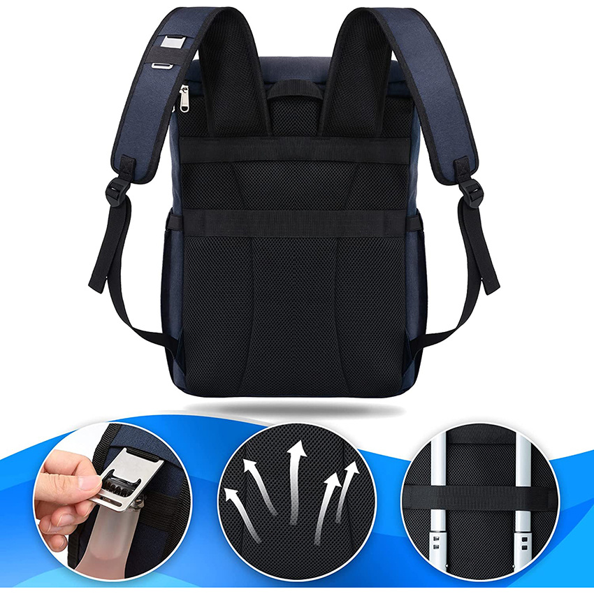 Cooler Backpack 30 Cans Insulated Waterproof for Hiking Camping Picnic Ice Packs Leakproof Bag