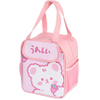Kids Girls Lunch Box Insulated Cute Women Bear Keep Warm Lunch Tote Bag for School Work Picnics