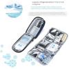Waterproof Oxford Cloth Compact and Lightweight First Aid Emergency Survival Kit with Detachable Shoulder Strapinsulation Refrigerated Bag