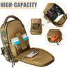 Military Style Tactical Sling Bag Men Military Backpack Shoulder Bag Molle Pack Assault Daypack Bag