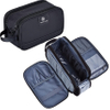 Water-Resistant with Double Side Full Open Design, Large Capacity for Toiletries and Shaving Accessories, Travel Toiletry Organizer Case Toiletry Bag