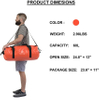 Waterproof Duffel Bag 60L for Kayaking Boating Swimming Rafting Canoeing Water Sports Hiking Camping Motorcycling Bag