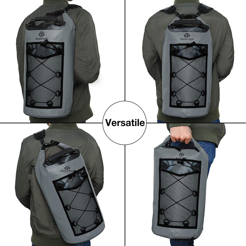 Waterproof Floating Backpack with Waterproof Phone Case for Kayking, Boating, Kayaking, Surfing, Rafting and Fishing Dry Bag