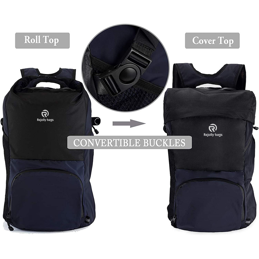 Foldable Lightweight 25L Outdoor Dayback Water Resistant Travel Camping Backpack