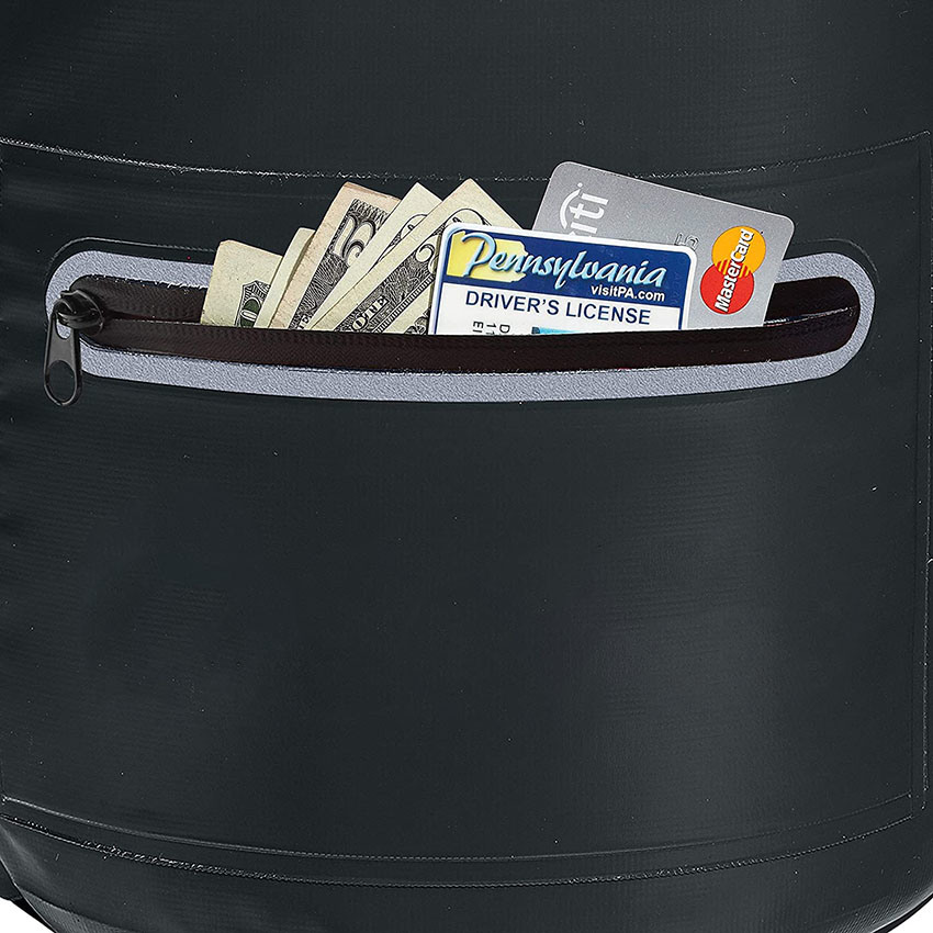 30L Dry Bag Backpack. Premium Waterproof Backpack with Padded Shoulder Straps. PVC Construction Bag