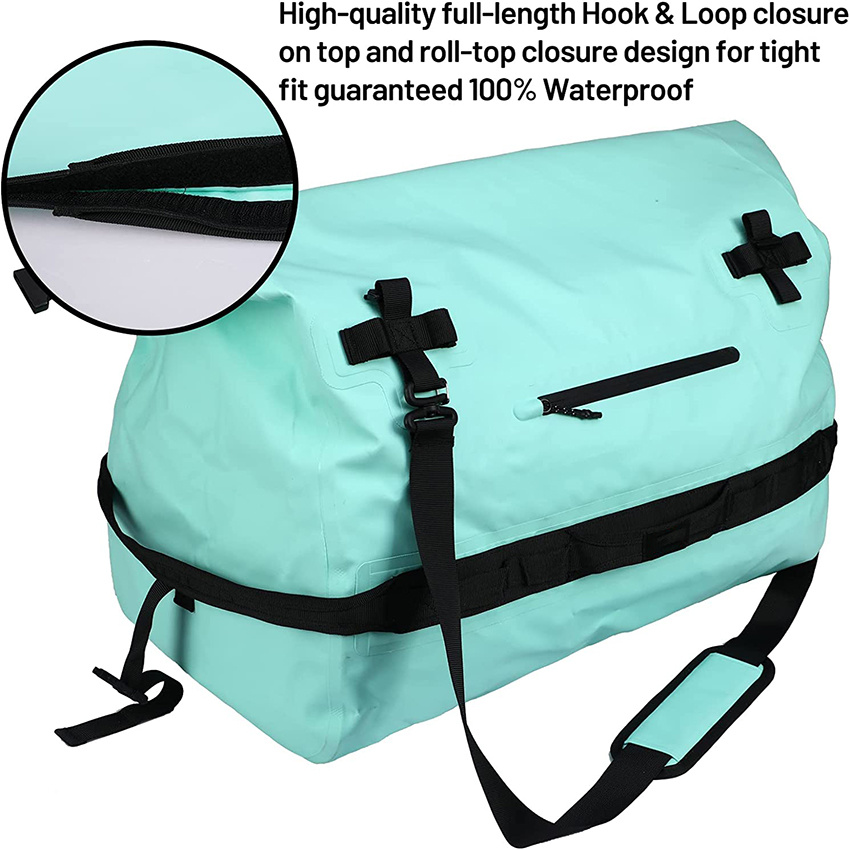 Large Waterproof Duffel Bag Dry Backpack for Kayaking Rafting Boating Swimming Camping Travel Gym Beach