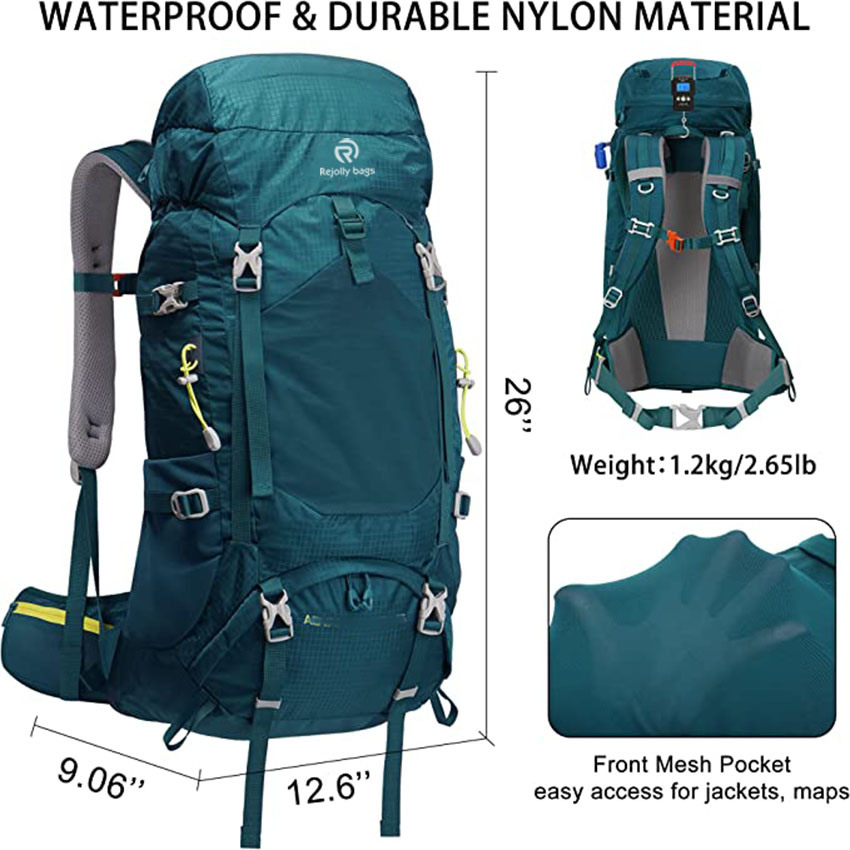 80L Mountain Climbing Camping Backpack for Outdoor Traveling Bag