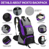 Camping Backpack with Waterproof Rain Cover for Men, Outdoor Sport Travel Daypack for Climbing Bag