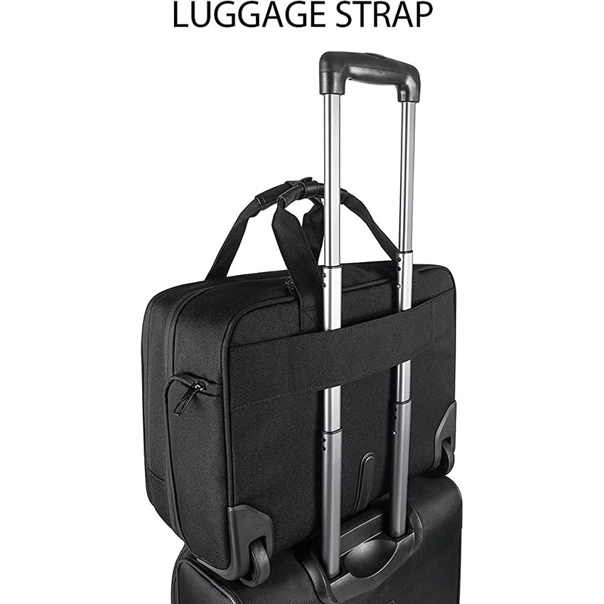 17.3 Inch Rolling Laptop Briefcase Women Men with Pockets for Travel, Work, School, Business Roller Bag