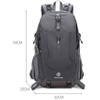 40L Mountaineering Backpack with Multi Pocket Travel Mountaineering Outdoor Camping Bag
