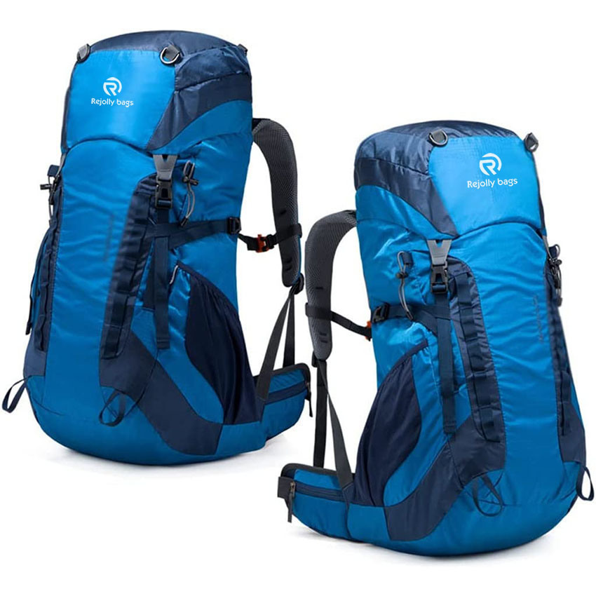 52L Outdoor Mountaineering Backpack with Rain Cover Sports Climbing Bag