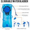 Insulated Hydration Backpack Pack with 2L BPA Free Bladder for Outdoor Running Hiking Cycling Camping Hydration Bag