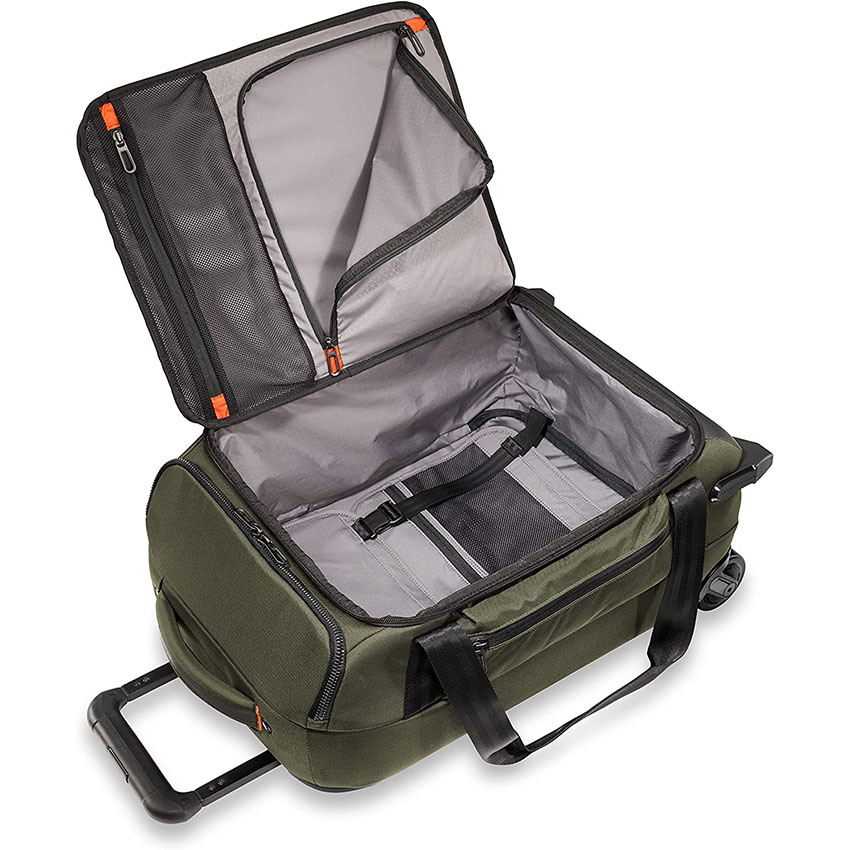 Upright Rolling Duffel Bag Large Capacity Carry-on Luggage