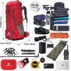 75L Hiking Backpack with Rain Cover Waterproof Camping Backpack Shoes Warehouse for Men Women Bag