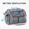 Pet Carrier Dog Cat Soft Sided for Small Medium Puppy Kitten Tsa Airline Approved Travel Leisure Bag for Animals