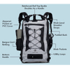 Premium Waterproof Backpack with Padded Back and Shoulder Straps Dry Bag