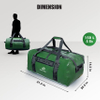 Gear Large Waterproof Dry Duffel Bag Super Heavy Duty Travel Boating Kayaking Motorcycling Hunting Camping