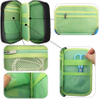 Large Capacity Pencil Holder Pen Bag Makeup Pouch Durable Students Stationery With Double Zipper Pen Bag RJ21641