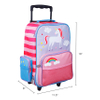 Lovely Roller Bag Student Luggage Trolley Bag Outdoor Durable Wheels Bag