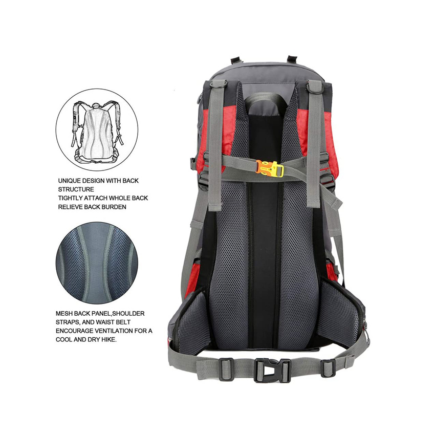 Waterproof Gym Bag Lightweight Hiking Backpack Outdoor Sport Travel Bag for Climbing Camping Touring