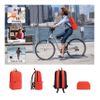 Casual Sports Daypack Lightweight Slim Fashion Shoulder Backpack College Bookbag with Water Bottle Pocket