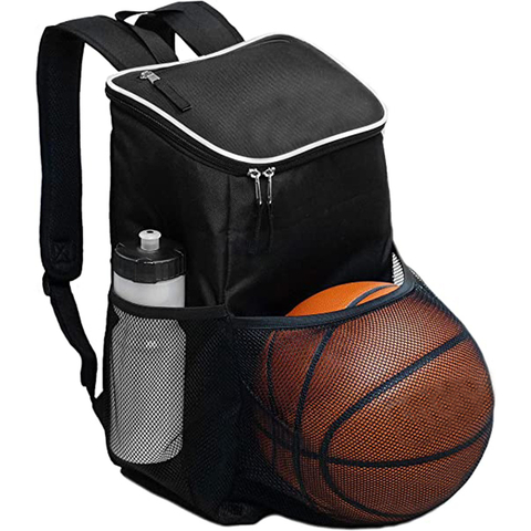Gym Bag Backpack - Ball Equipment Pocket Sports Workout Travel Gear Bag