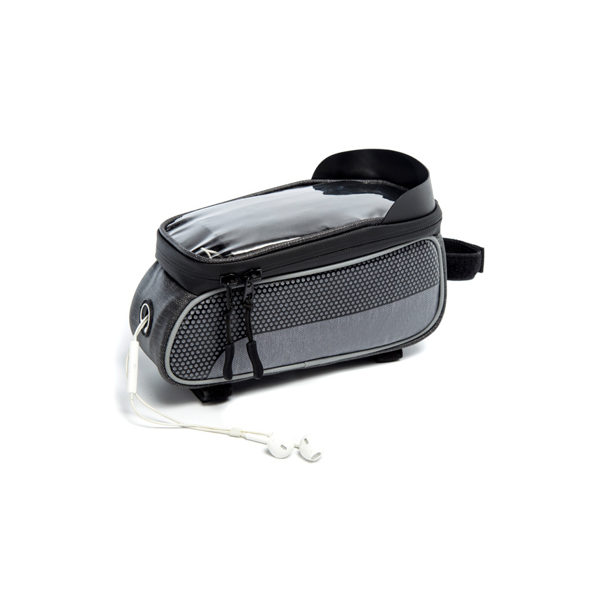 Frame Bike Bag with Waterproof Materials and Has Touch Screen Phone Case