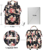 Water Resistant College School Backpack with USB Charging Port, Laptop Backpack for Women Fashion Travel Bags
