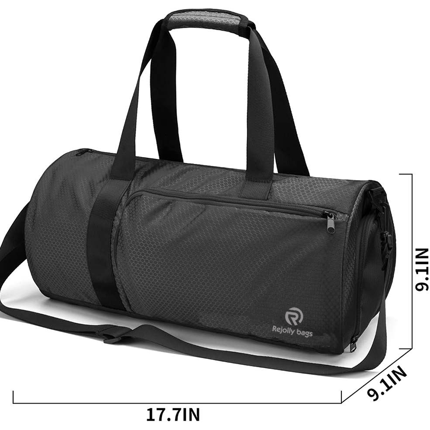 20L Small Sport Duffel bag, with Shoes Compartment & Wet Pocket,Lightweight Waterproof Weekend Sports Bag RJ196152