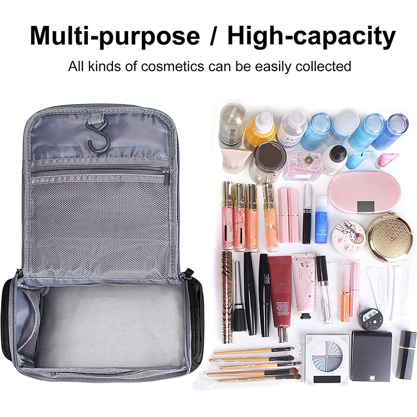 Hanging Travel Toiletry Bag Makeup Bag Waterproof Cosmetic Bag Bathroom Shower Storage Cosmetic Bags RJ21697