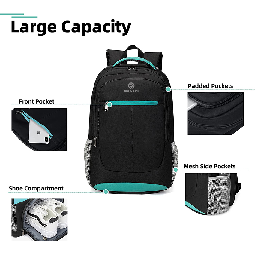 Tennis Bags with Shoe Compartment, Large Capacity Tennis Backpack for Women and Men Sports Bag RJ196153